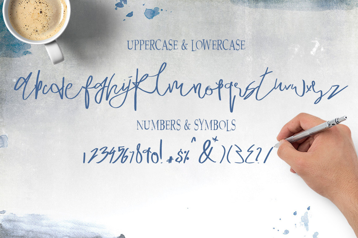 Quickly Script Font Typeface preview 2