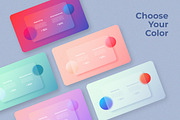 Glassmorphism PowerPoint Template, a Presentation Template by Abert (Thumbnail 4 of 8)
