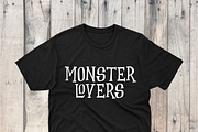 Lonewarc | Spooky Handwritten Font, a Serif Font by Forberas Club (Thumbnail 4 of 8)