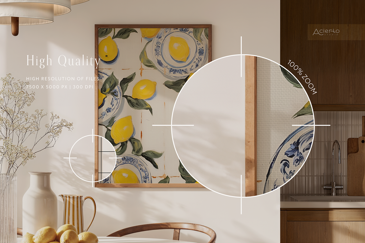 LUCIA Din A | Frame Mockup Mini Set, a Household Mockup by Acierto Studio (Photo 5 of 15)