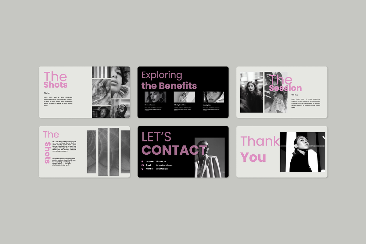 About Me – Portfolio PowerPoint, a Presentation Template by Premast (Photo 4 of 4)