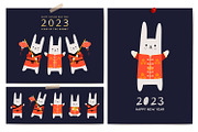 Happy Chinese New Year 2023, an Animal Illustration by GingerbirbArt (Thumbnail 4 of 7)