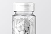 Mini Pill Bottle Mockup with Cap, a Cups & Container Mockup by Mockupdaddy (Thumbnail 15 of 27)