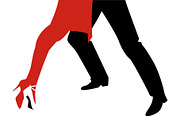 Dancers Legs!, a Decorative Illustration by La Inspiratriz (Thumbnail 6 of 14)