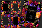 Harvest Moon Floral Clip Art Kit, an Object Graphic by Eclectic Anthology (Thumbnail 19 of 21)