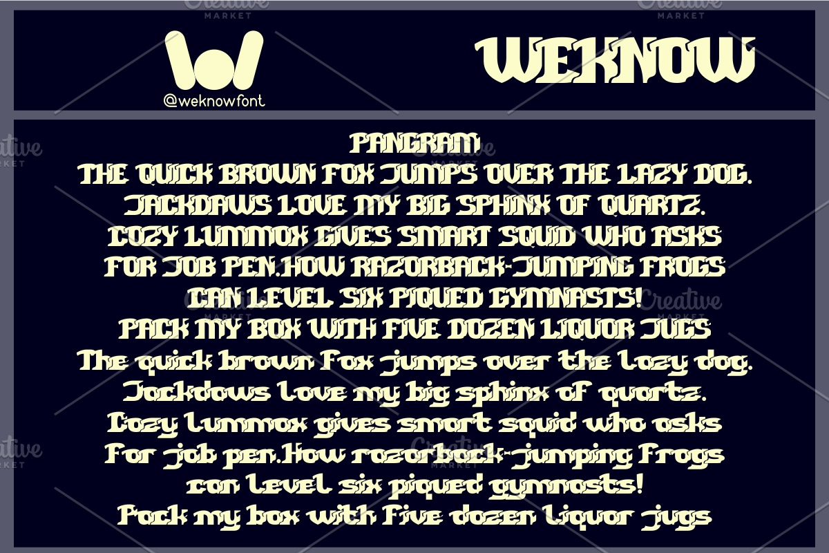 Dark Light Warrior font, a Font by weknow (Photo 6 of 10)