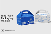 Takeaway Packaging Mockup, a Packaging Mockup by graphicsauce (Thumbnail 1 of 4)
