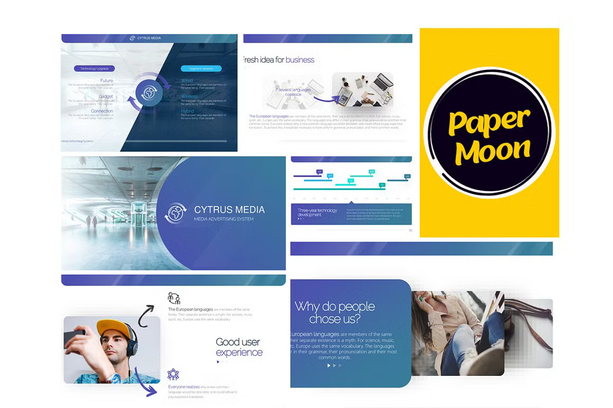 Metro Powerpoint Template - Premium, a Presentation Template by GearShift (Photo 3 of 4)