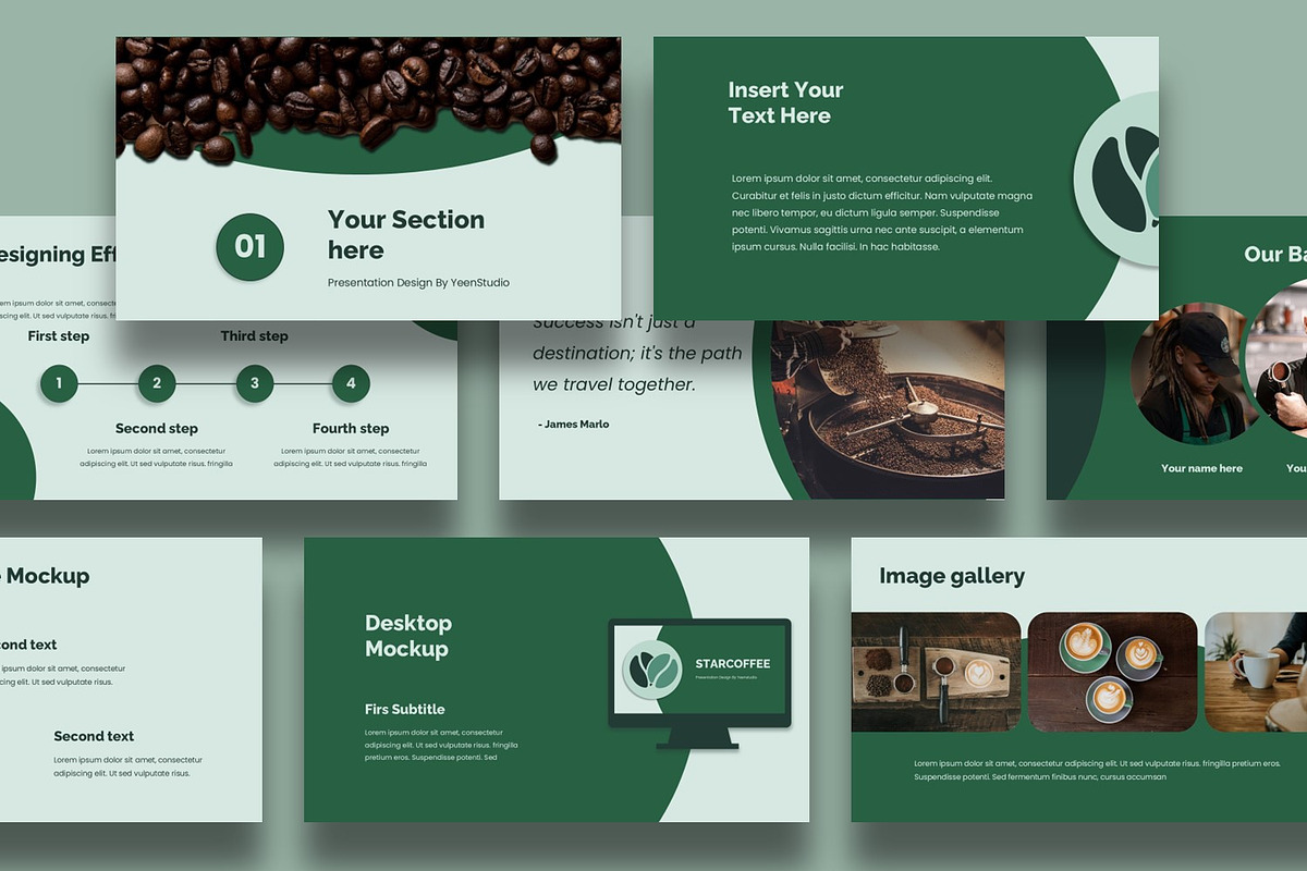Morph Coffee Presentation Template, a Presentation Template by BumbleGraph Studio (Photo 5 of 5)