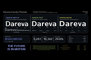 Dareva | Neo-Humanist Typeface, a Sans Serif Font by By Kineks (Thumbnail 2 of 12)