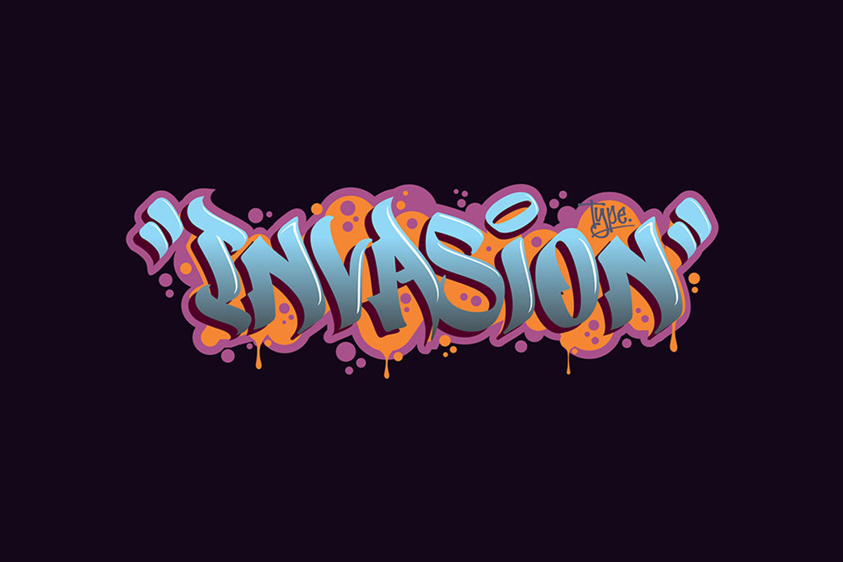 Diamond History Graffiti (font duo), a Blackletter Font by Rvq Type Foundry (Photo 3 of 7)