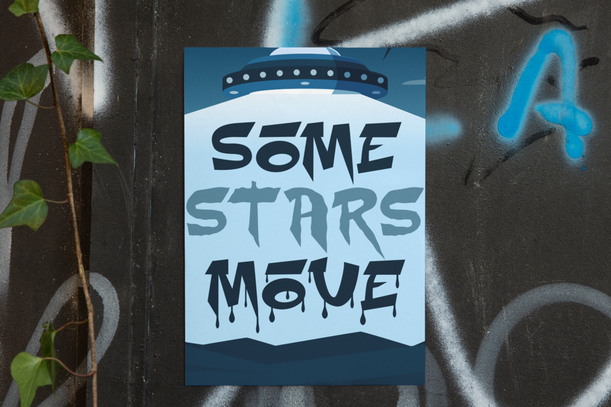 Sharp Drop Horror Graffiti Font, a Font by PutraCetol Studio (Photo 3 of 5)