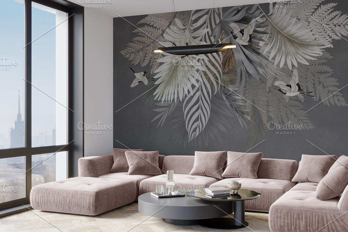 Wallpaper mockup - luxury & minimal, a Household Mockup by Hunny Badger (Photo 3 of 6)