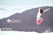 The Snow Textures Pack, a Layer Style Add-On by The Bell Sisters (Thumbnail 4 of 7)