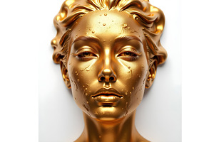 Women of Liquid Gold, a Person Illustration by Sharon Schwalbe
