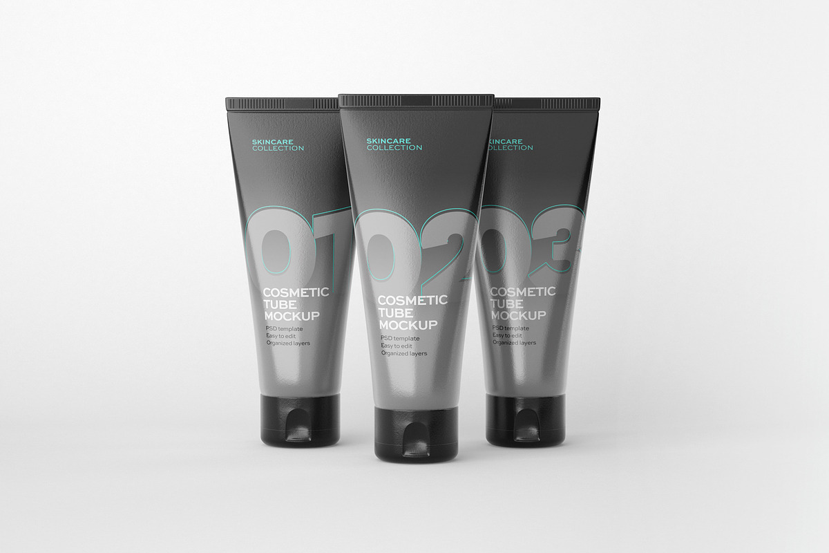 Cosmetics Mockup Set | Tube and Jar, a Cups & Container Mockup by Deeplab (Photo 13 of 16)