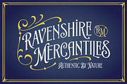 Blacknose - Vintage Inspired, a Serif Font by Arterfak Project (Thumbnail 5 of 11)