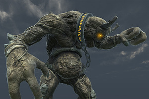 EARTH TITAN fbx Only