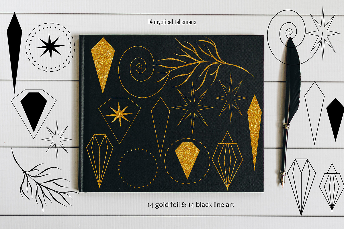 LINE ART BUNDLE COLORS OF MAGIC, an Animal Illustration by ArtOLB (Photo 13 of 13)