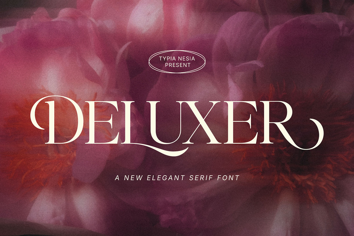 Deluxer - Elegant Modern Serif, a Serif Font by Typia Nesia (Photo 1 of 16)