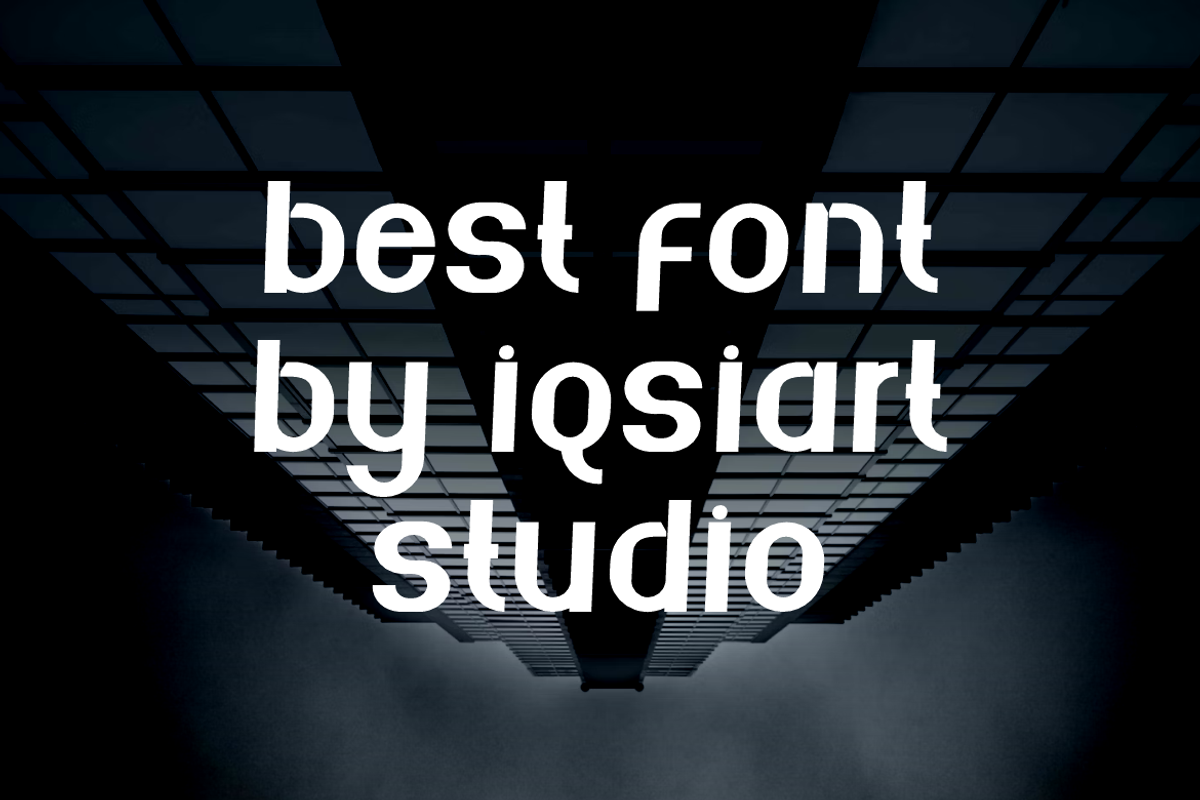 Glafont - Minimal Logo Font, a Sans Serif Font by Iqsiart Studio (Photo 3 of 6)