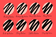 Monoliner Brushes for Procreate, a Brush Add-On by KJP Designs (Thumbnail 2 of 10)