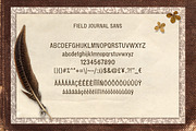 Field Journal Handwritten Font Duo, a Handwritten Font by Eclectic Anthology (Thumbnail 10 of 11)