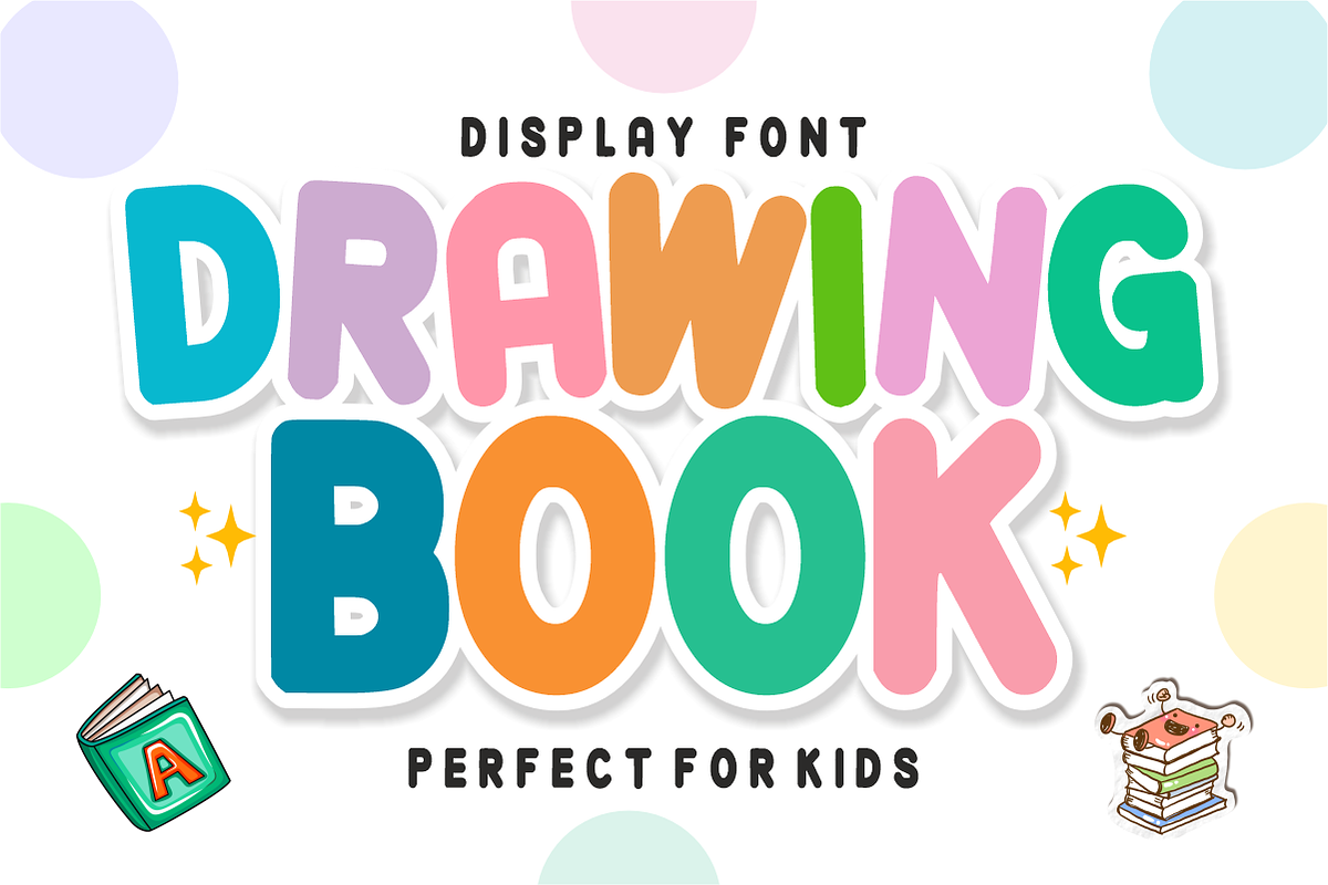 Days Of School - Playful School Font, a Sans Serif Font by KiddoGlyphs Studio (Photo 3 of 5)