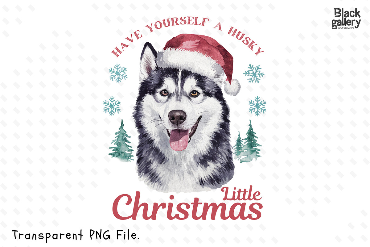 Watercolor Christmas Dog Puns Bundle, a Graphic by Clipart Bloom (Photo 11 of 25)
