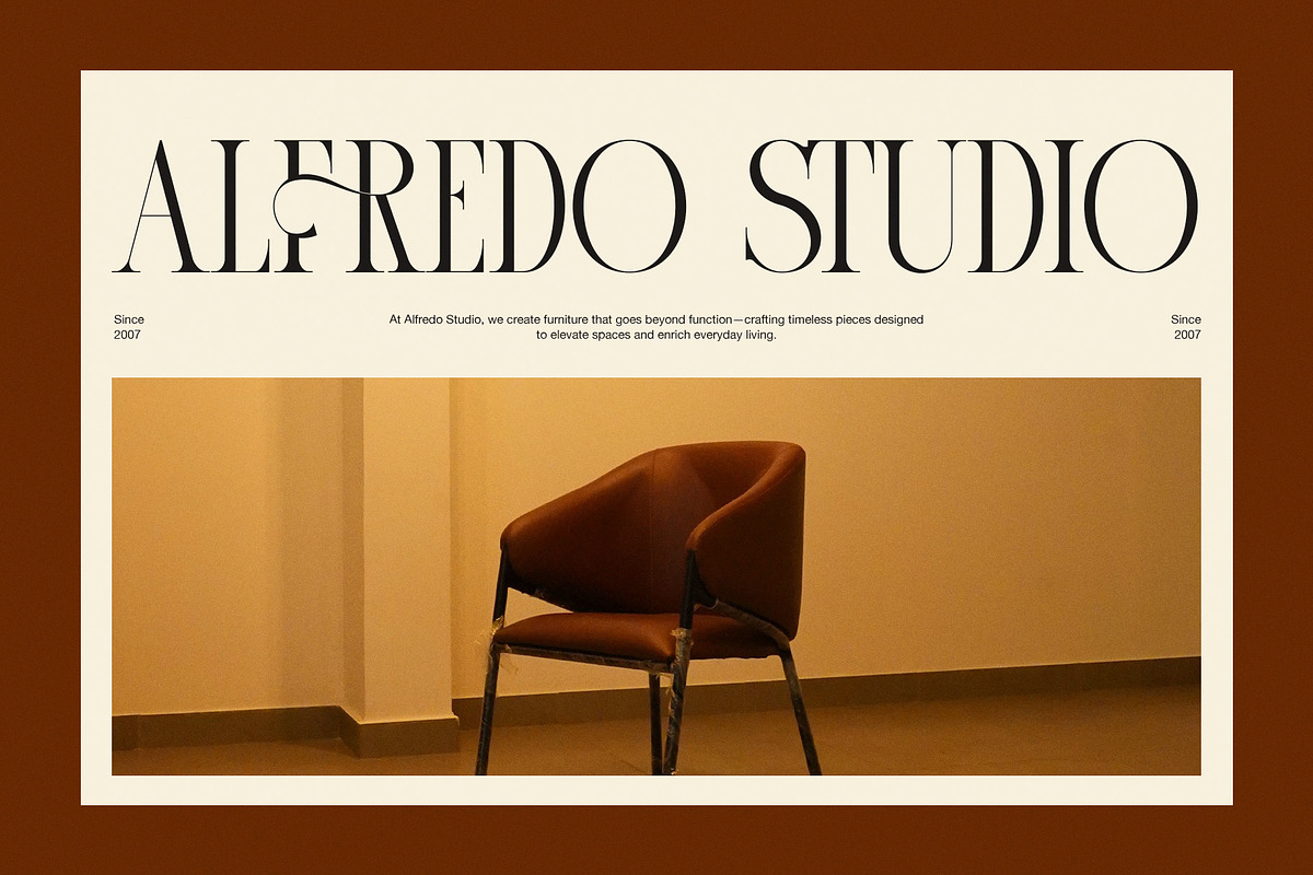 Lonad Elegant Serif Display Font, a Serif Font by Graphicxell (Photo 5 of 8)