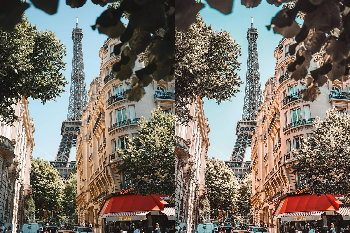 5 PARIS SUMMER LIGHTROOM PRESET, an Action Add-On by Emma Kate Creative (Photo 6 of 10)