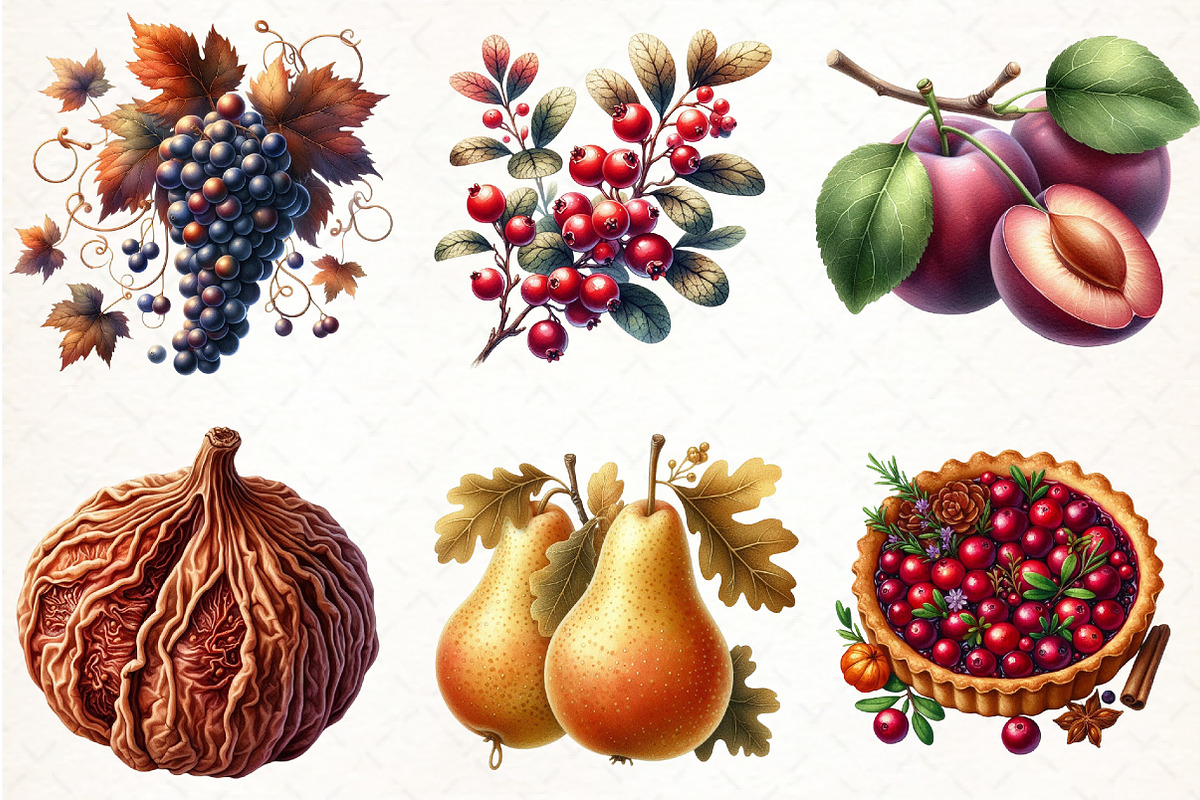 Watercolor Autumn Sublimation, an Illustration by Pixels.Craft (Photo 2 of 7)