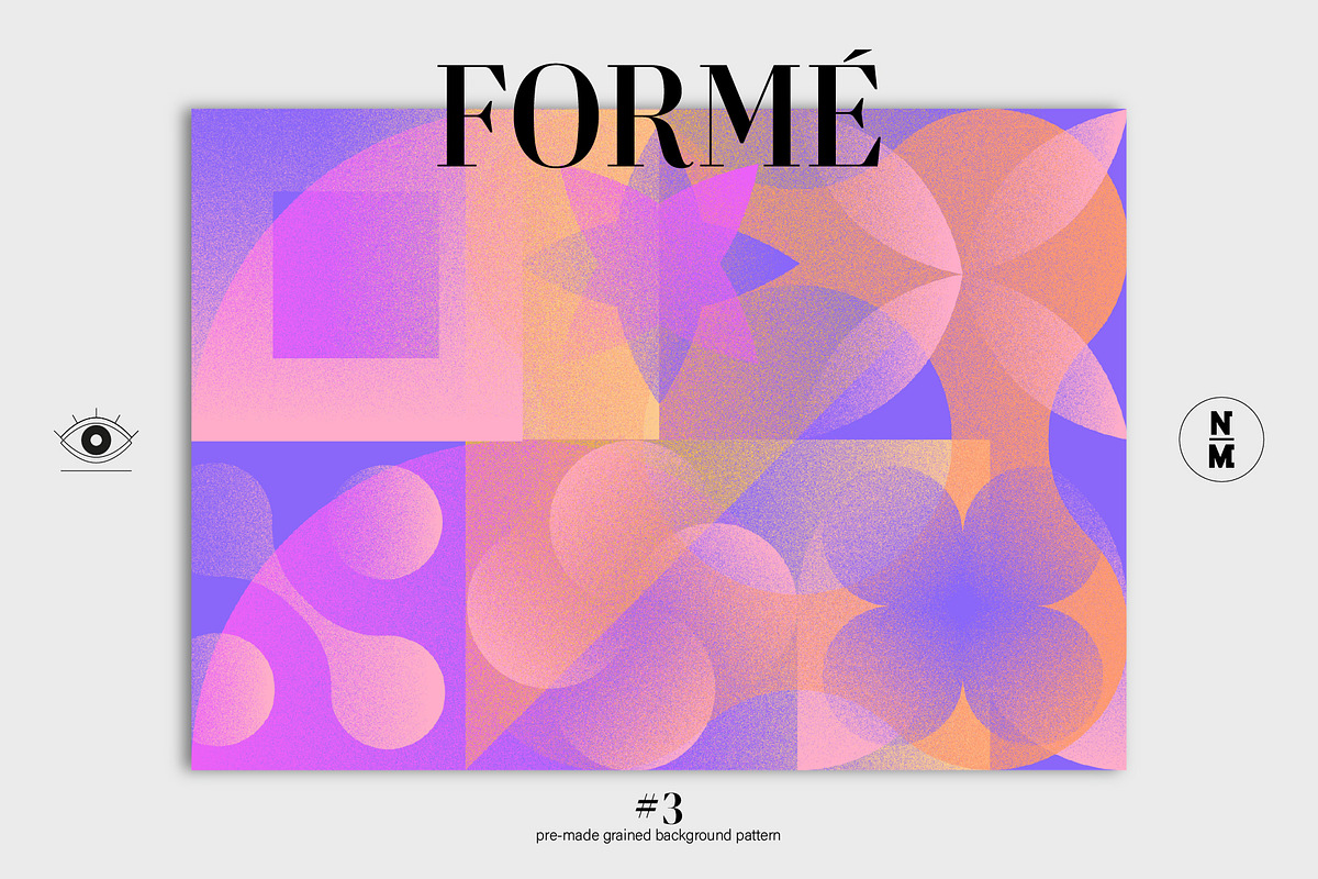 Formé – A Study in Shape and Texture, a Texture Graphic by Neatly Made Studio (Photo 9 of 18)
