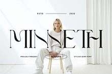 Minneth || Modern minimalist Serif