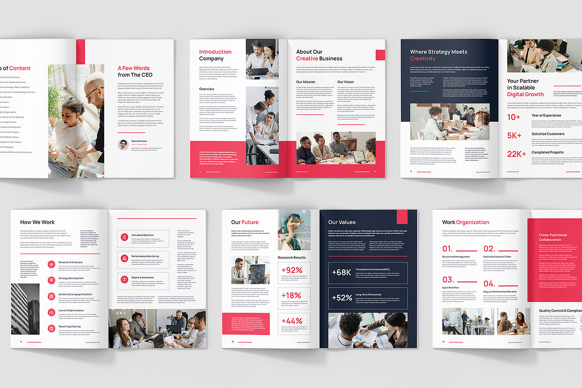 Business Brochure Company Profile, a Brochure Template by artbart (Photo 4 of 9)