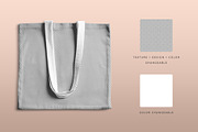 Reusable Cotton Tote Bag Mockup, a Product Mockup by Designertale (Thumbnail 6 of 9)