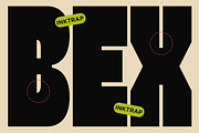 Kilgar - Heavy Bold Condensed Font, a Sans Serif Font by RagamKata (Thumbnail 8 of 10)