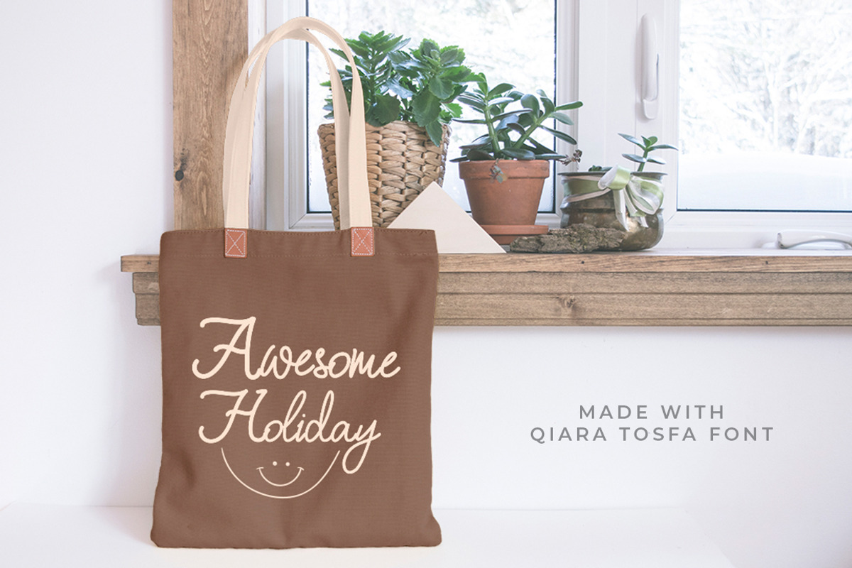 Qiara Tosfa Font preview 4