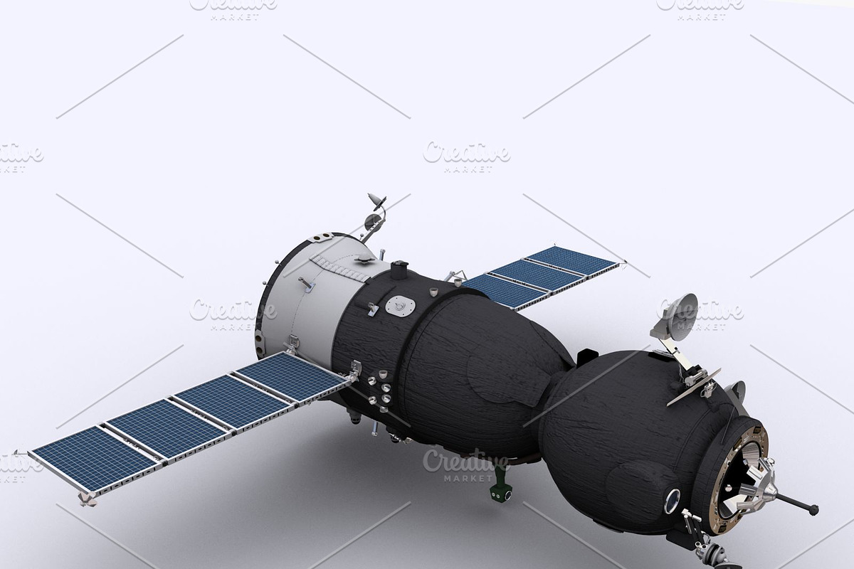 Soyuz TMA Spaceship, a Cars & Vehicle 3D Model by Mechanik (Photo 11 of 22)