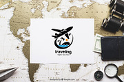 Travel Agency Logo Template, a Branding & Logo Template by YUDesignStore (Thumbnail 4 of 7)
