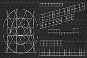 Lettering Grids Stamp Brushes, a Brush Add-On by Julia_Raketic (Thumbnail 7 of 7)