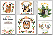 Big Meow Set. Cute Cats Prints, an Animal Illustration by Dasha_D (Thumbnail 7 of 9)