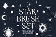 72 Star stamps procreate & photoshop, a Brush Add-On by Lucieduclosart (Thumbnail 1 of 3)