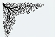 50 Tree Branch Corner Silhouette, a Decorative Illustration by Amazin_art (Thumbnail 7 of 46)