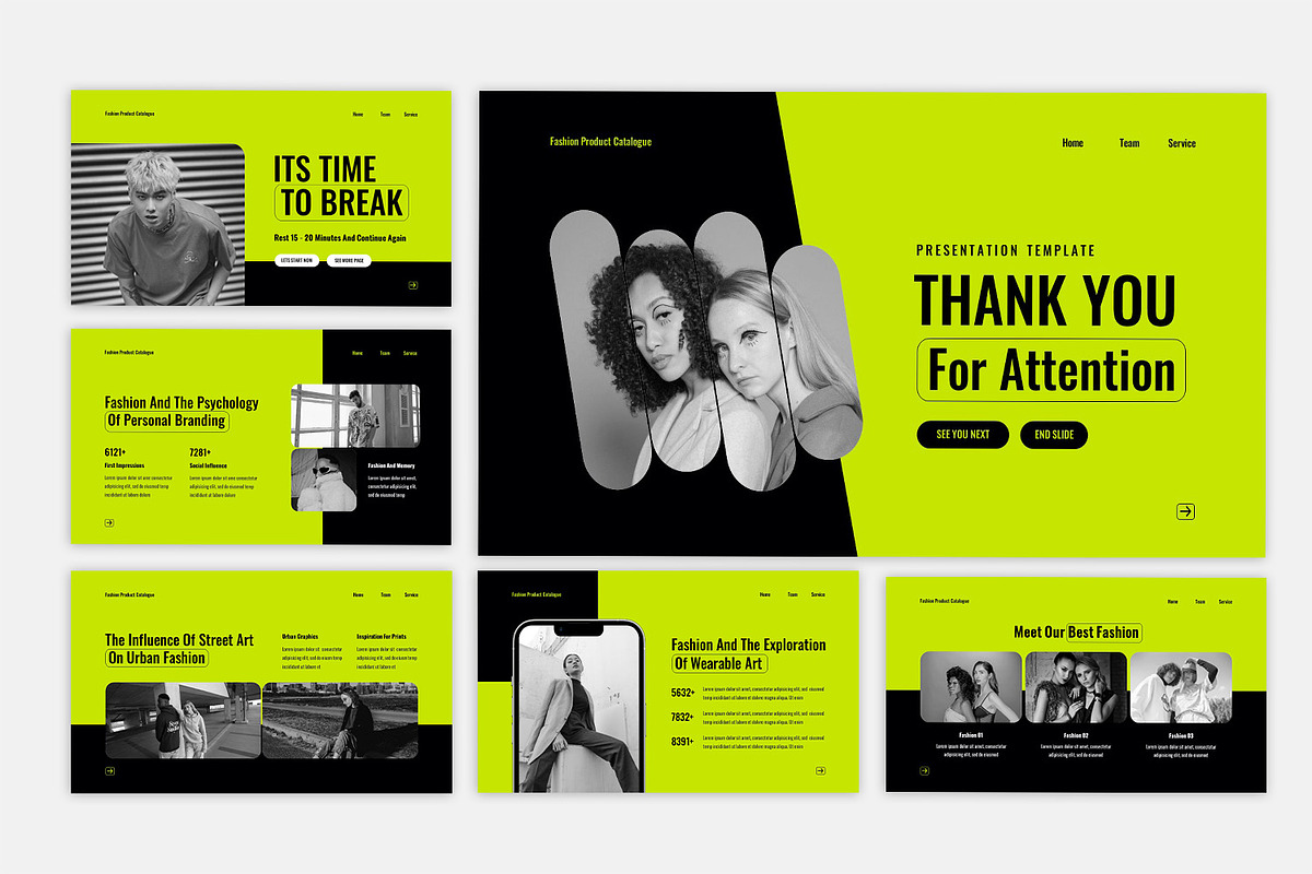 Fashion - Google Slide Template, a Presentation Template by casanovastudio (Photo 2 of 3)