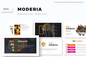 Moderia - Powerpoint Template