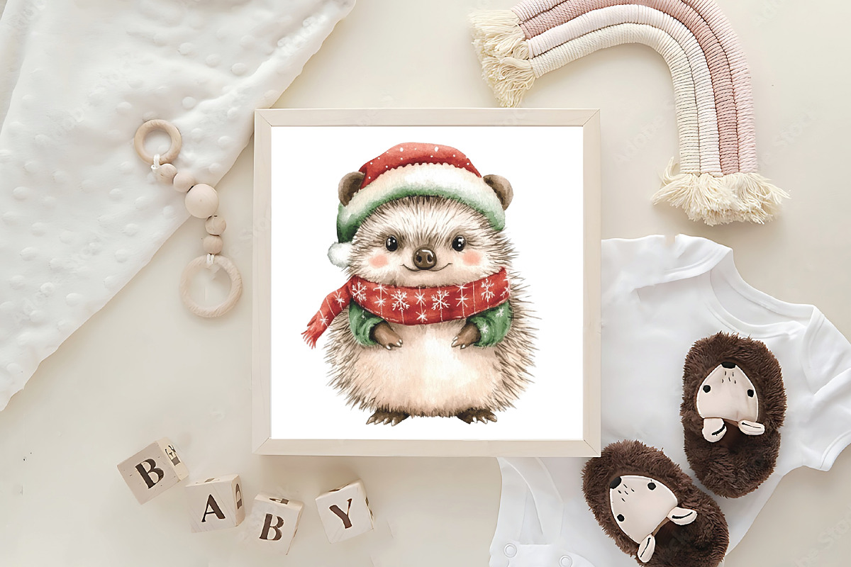 Jolly & Bright Christmas Cuties Clip, an Illustration by CraftArtStudio (Photo 6 of 6)