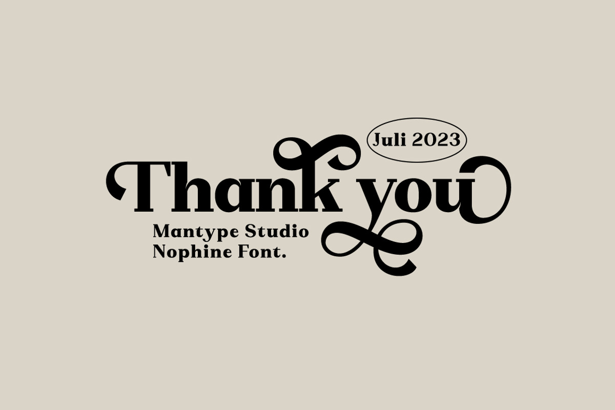 Nophine, a Serif Font by Mantype Studio (Photo 14 of 14)