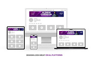 Business YouTube Banner Bundle Pack, a Social Media Template by Vaughn Studios (Thumbnail 6 of 8)