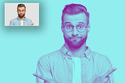 50 Duotone Photoshop Action, an Action Add-On by Vatdesign (Thumbnail 5 of 5)